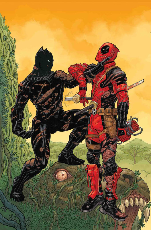 Обложка комикса Black Panther vs. Deadpool #2
